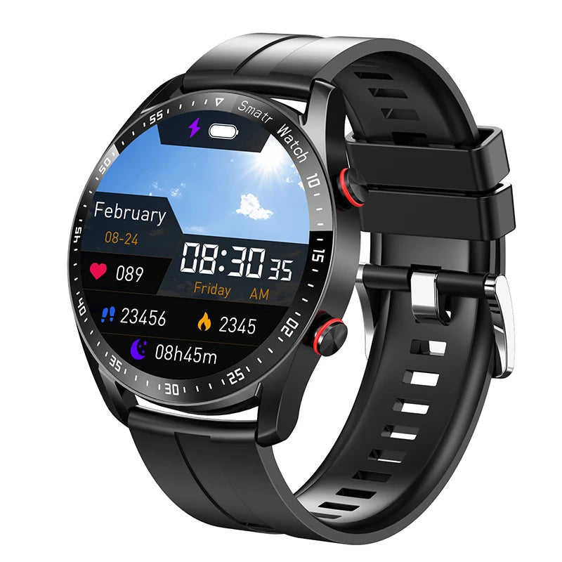 PulseGuard™ Smartwatch – Advanced Health &amp; Fitness on Your Wrist