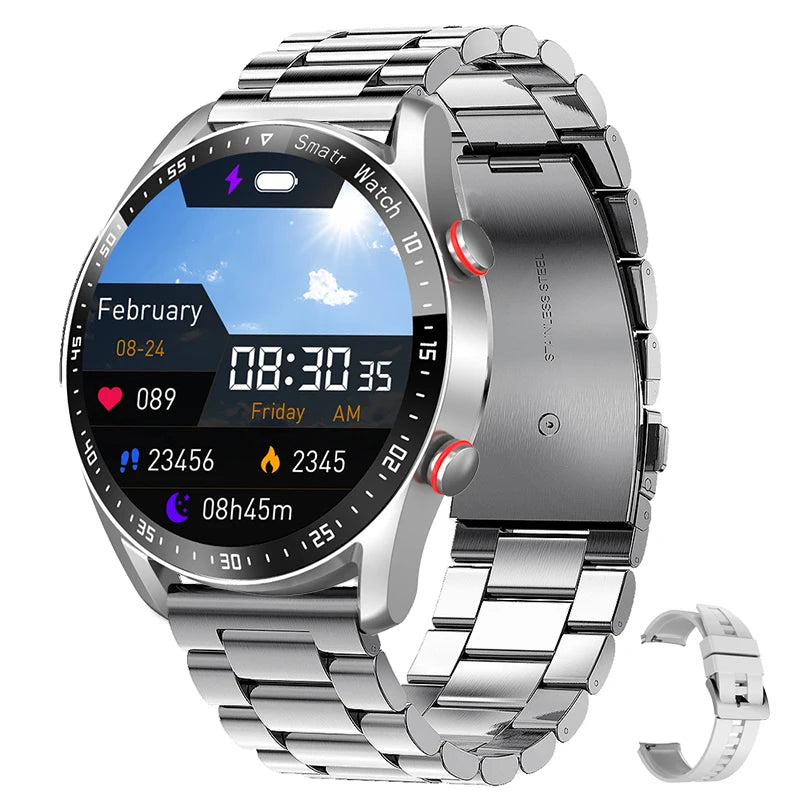 PulseGuard™ Smartwatch – Advanced Health &amp; Fitness on Your Wrist