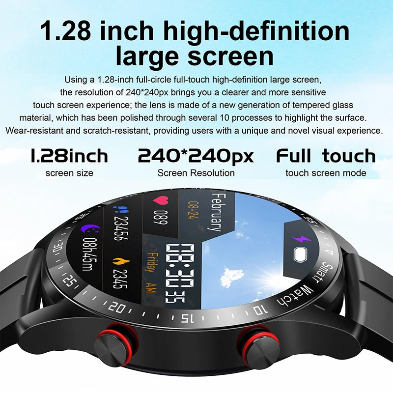 PulseGuard™ Smartwatch – Advanced Health &amp; Fitness on Your Wrist