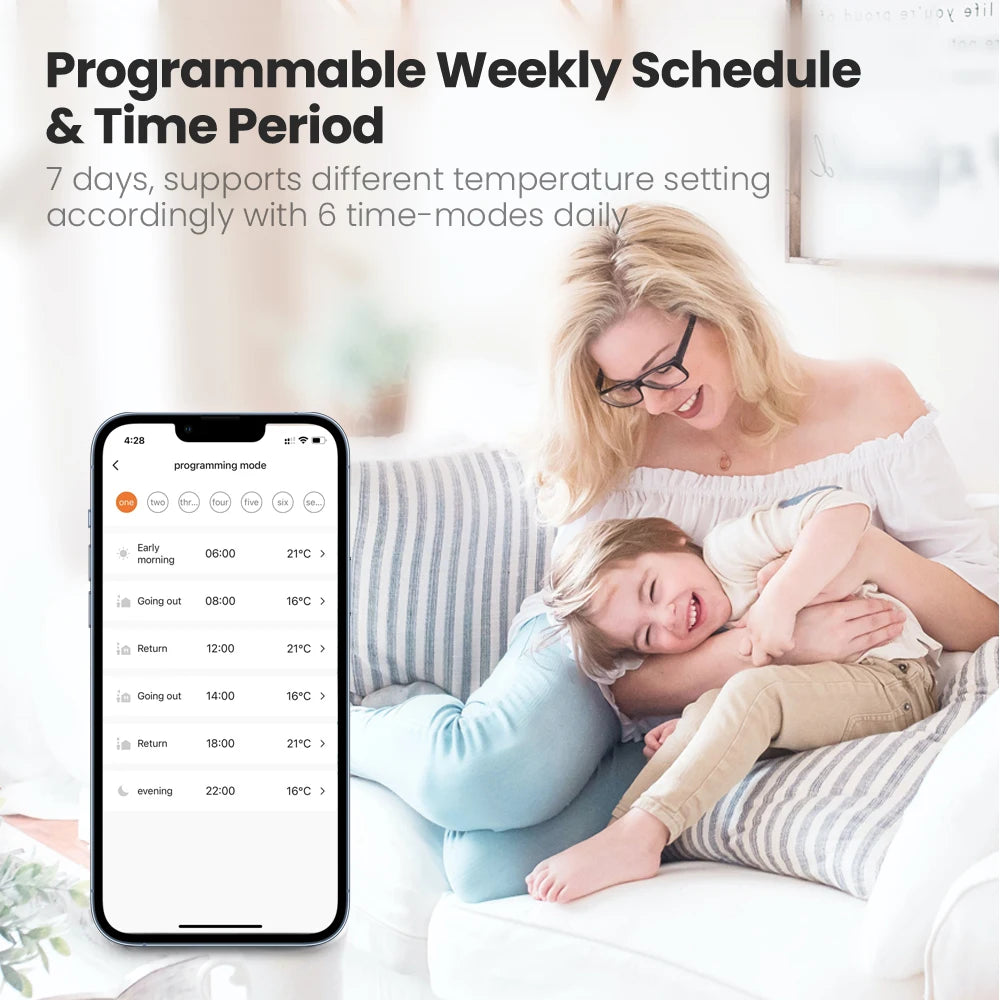 AVATTO Tuya ZigBee3.0 Smart Thermostat Radiator Actuator