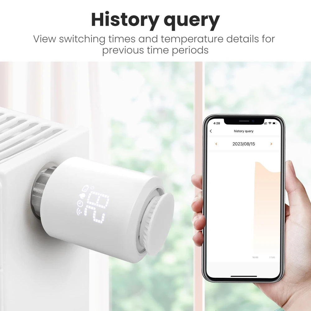 AVATTO Tuya ZigBee3.0 Smart Thermostat Radiator Actuator