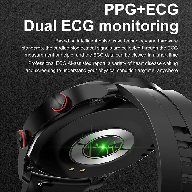 PulseGuard™ Smartwatch – Advanced Health &amp; Fitness on Your Wrist